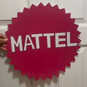CUSTOM HAND MADE BARBIE MATTEL TOY SIGN